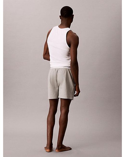 Calvin Klein Pyjamashort in het Multicolor voor heren