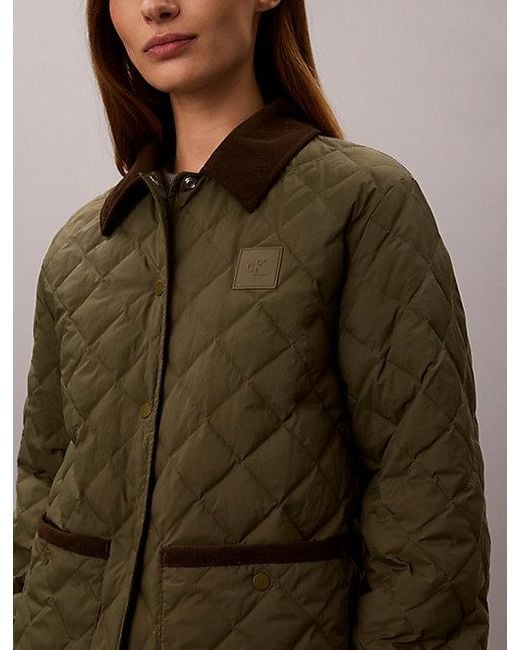 Calvin Klein Multicolor Jeans Quilted Liner Jacket