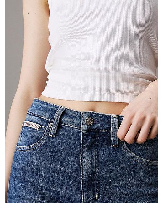 Calvin Klein Blue Jeans Skinny Bootcut Jeans