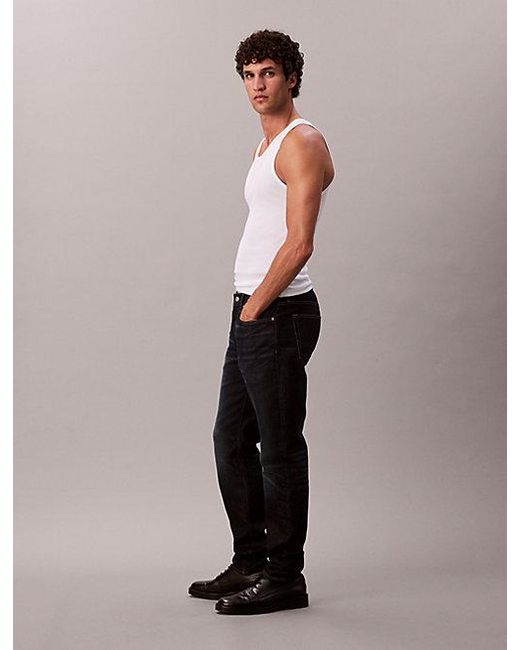 Calvin Klein Multicolor Jeans Slim Tapered Jeans for men
