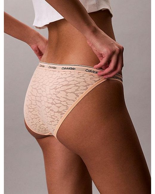 Calvin Klein Multicolor Bikini Briefs Icon Lace