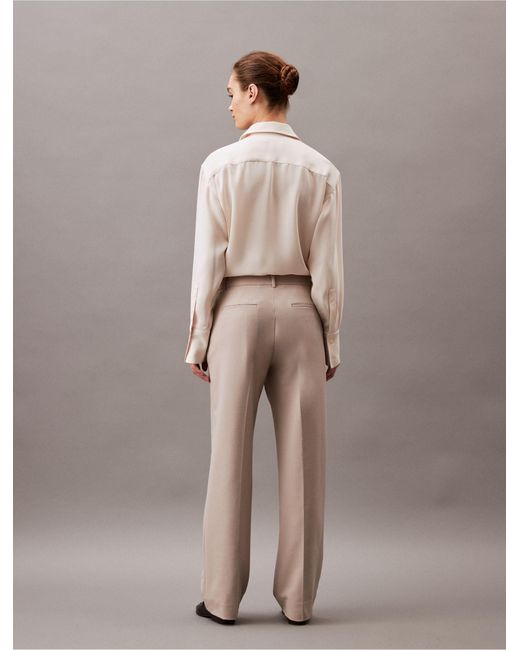 Calvin Klein Multicolor Refined Stretch Classic Trouser