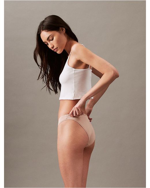 Calvin Klein Brown Ideal Micro Bikini
