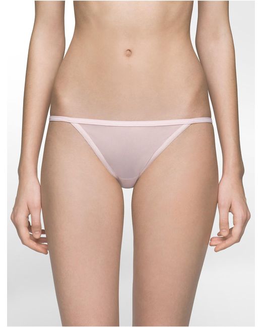 CALVIN KLEIN 205W39NYC Underwear Sheer Marquisette Bikini