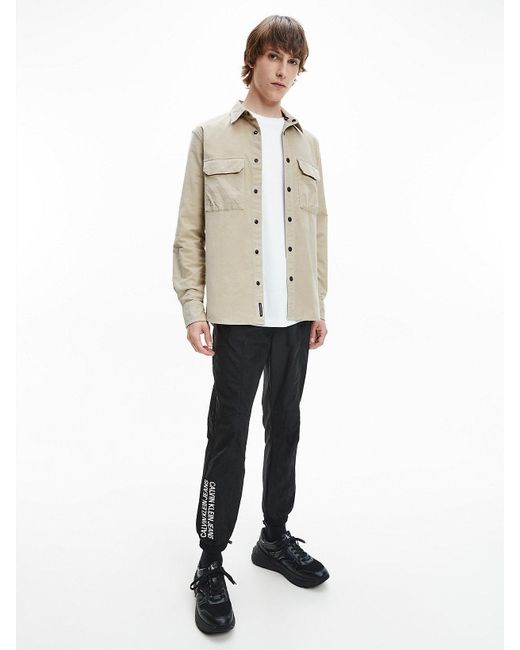 calvin klein corduroy shirt