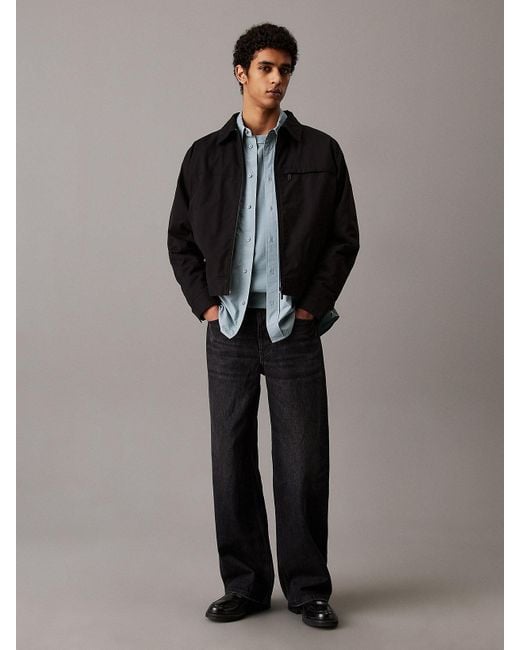 Calvin Klein Black 90's Loose Jeans for men