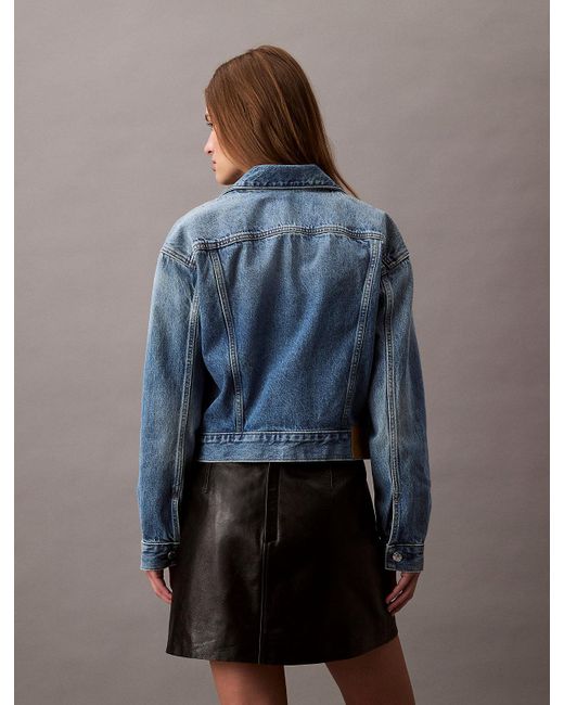 Calvin Klein Gray 90's Denim Jacket