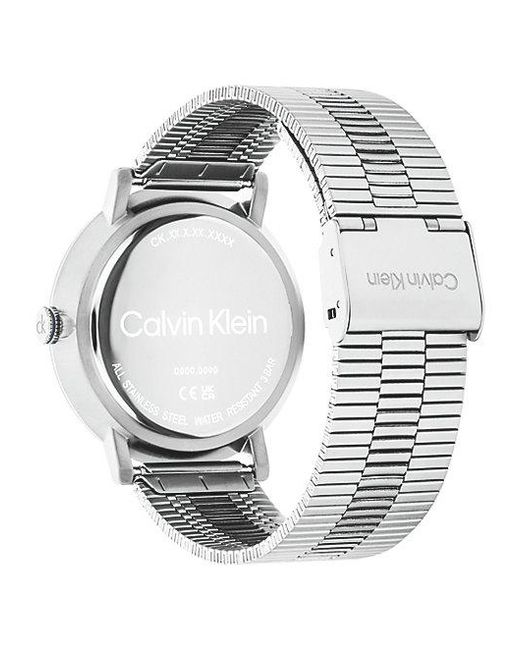 Calvin Klein Blue Stainless Steel Bracelet Watch for men