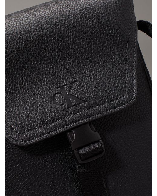 Borsa Reporter di Calvin Klein in Black da Uomo