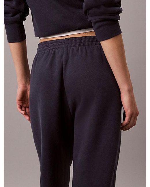 Calvin Klein Blue Sport French Terry Joggers