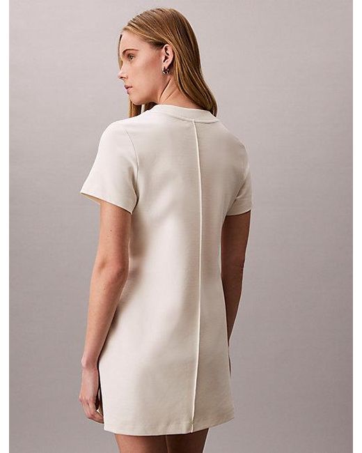 Calvin Klein Natural Jeans Milano Jersey Mini Dress