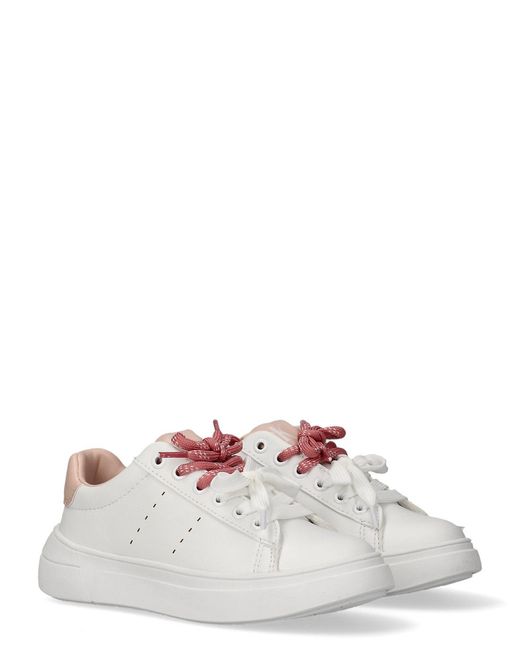 Calvin Klein White Kids Signature Logo Trainers
