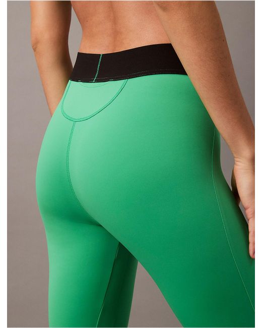 Calvin Klein Green Calvin Klein Intense Power Leggings