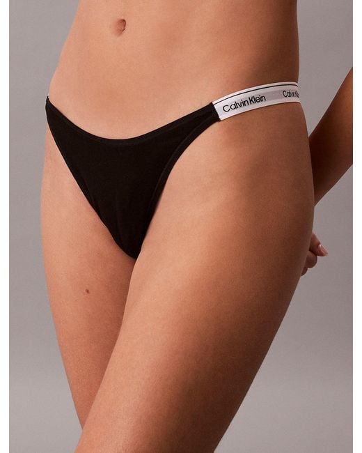 Calvin Klein Gray 3 Pack Dipped Thongs