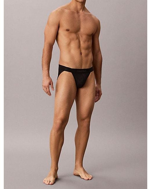Calvin Klein Brown Sport Briefs Sculpt Lace for men