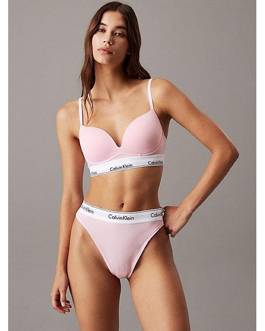Calvin Klein Push-Up Plunge Bh in het Multicolor