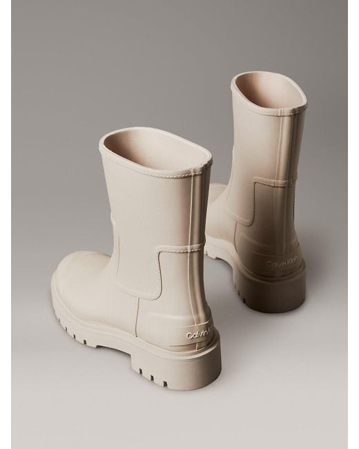 Bottes De Pluie Imperméables À Semelle Crantée Souple Calvin Klein en coloris Gray