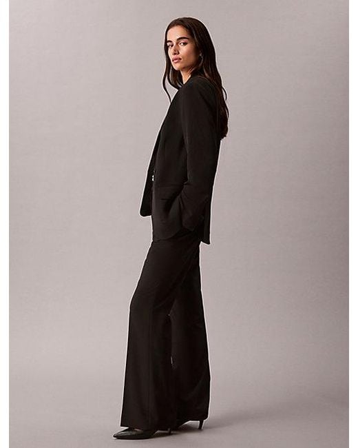 Calvin Klein Black Jeans Soft Twill Classic Blazer