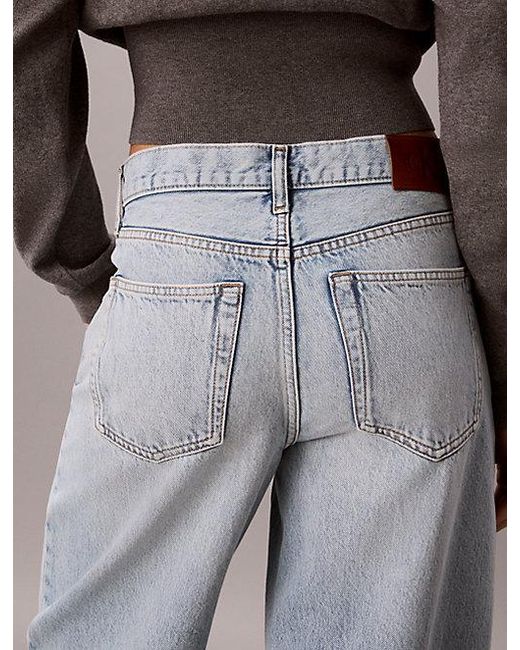 Calvin Klein Gray Jeans Relaxed Barrel Jeans