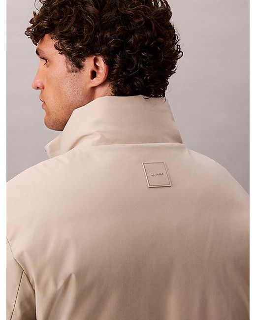 Calvin Klein Technisch Pufferjack in het Natural voor heren