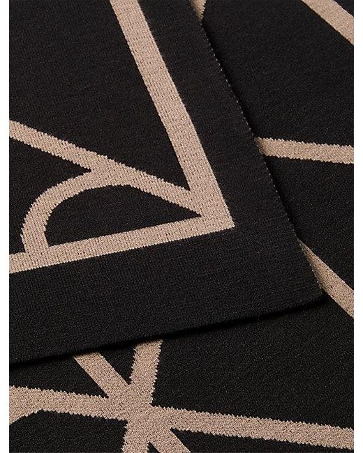 Calvin Klein Multicolor Emblem Logo Scarf for men