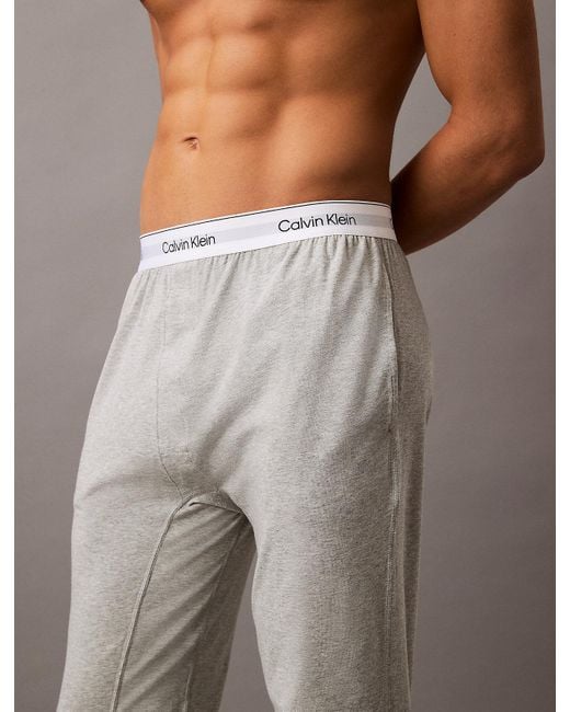 Calvin Klein Gray Lounge Joggers for men