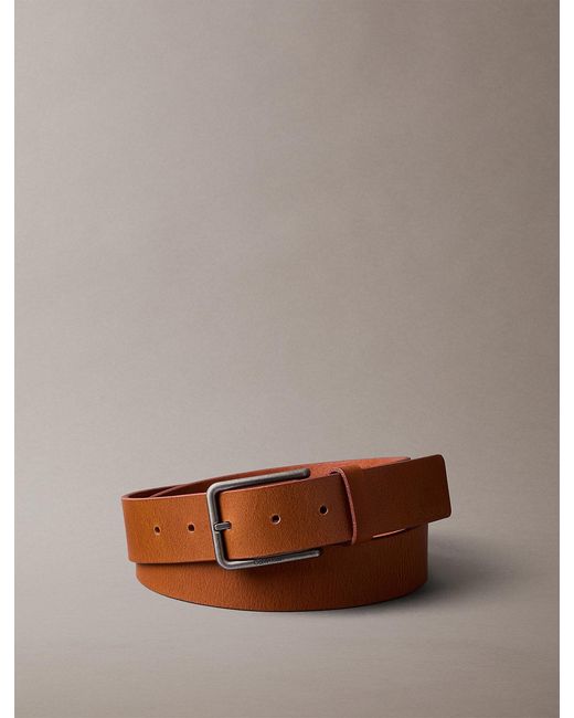 Cintura di Calvin Klein in Brown da Uomo