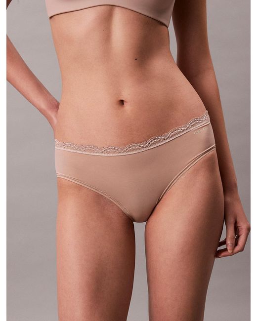 Calvin Klein Brown Hipster Panty