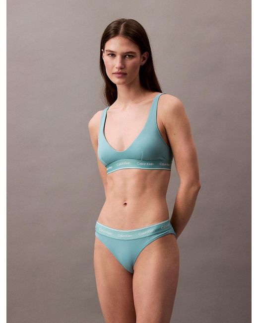 Calvin Klein Multicolor Bralette Bikini Top