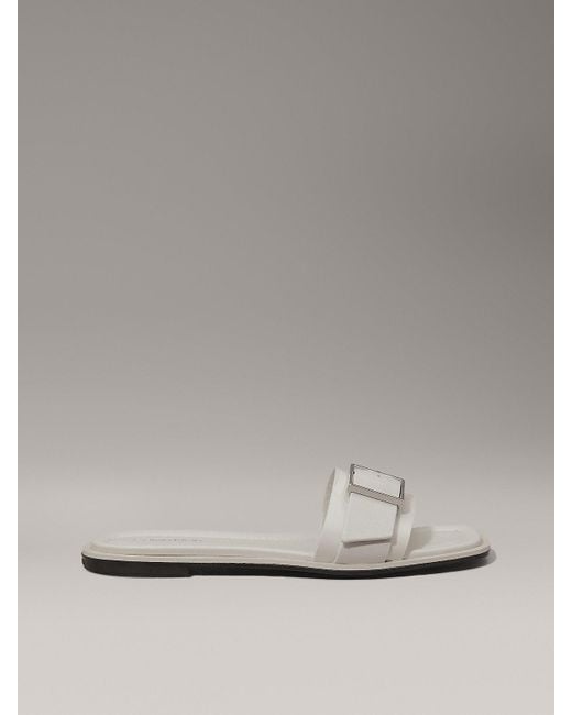 Ciabatte di Calvin Klein in Gray