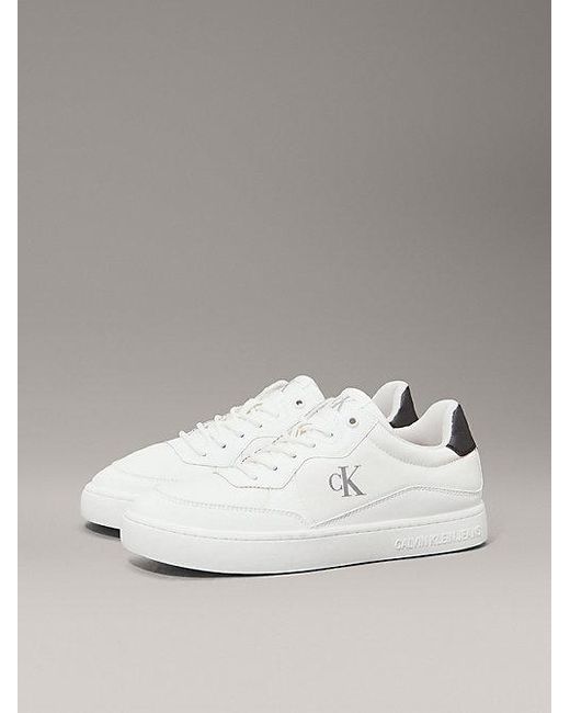 Calvin Klein Ripstop Sneakers in het Metallic voor heren