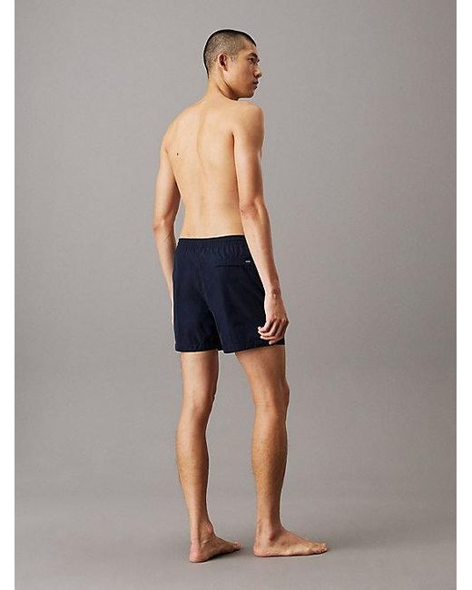 Calvin Klein Multicolor Medium Drawstring Swim Shorts Ck Essentials for men
