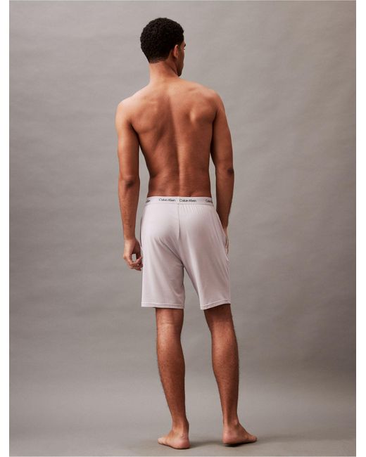 Calvin Klein Multicolor Ultra-soft Modern Lounge Sleep Shorts for men