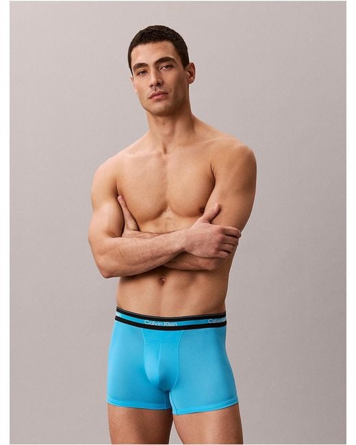 Calvin Klein Multicolor 3 Pack Trunks for men