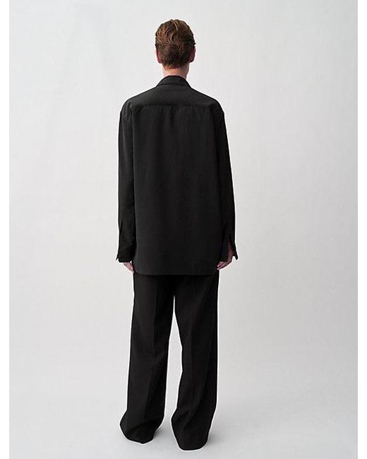 Calvin Klein Black Simone Wide Leg Trousers