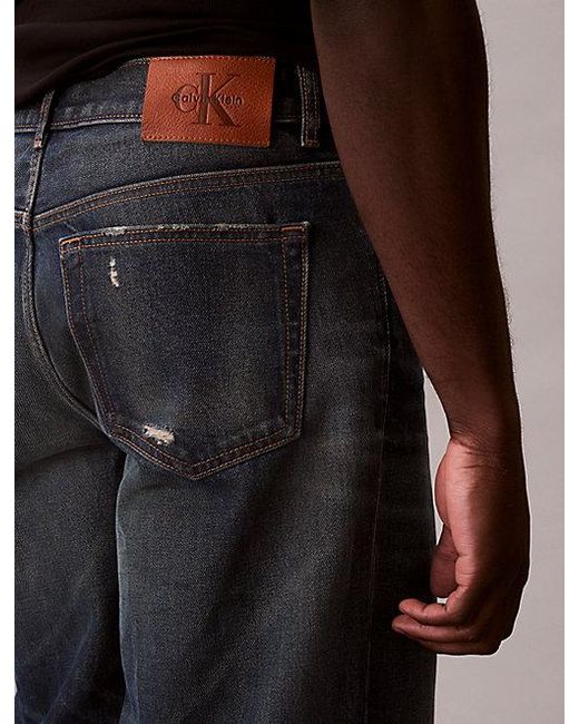 Calvin Klein Multicolor Jeans Wide Fit Jeans for men