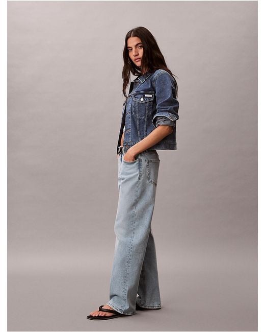 Calvin Klein Gray Calvin Klein 90S Straight Jeans