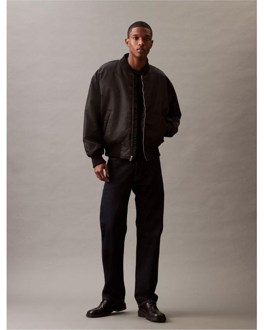 Calvin Klein Multicolor Nylon Bomber Jacket for men