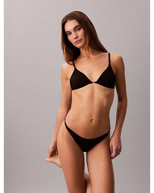 Calvin Klein Black Bikini Bottoms Ck Tailored