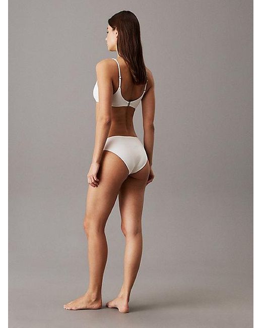 Calvin Klein Brown Bikini Bottoms Ck Wire