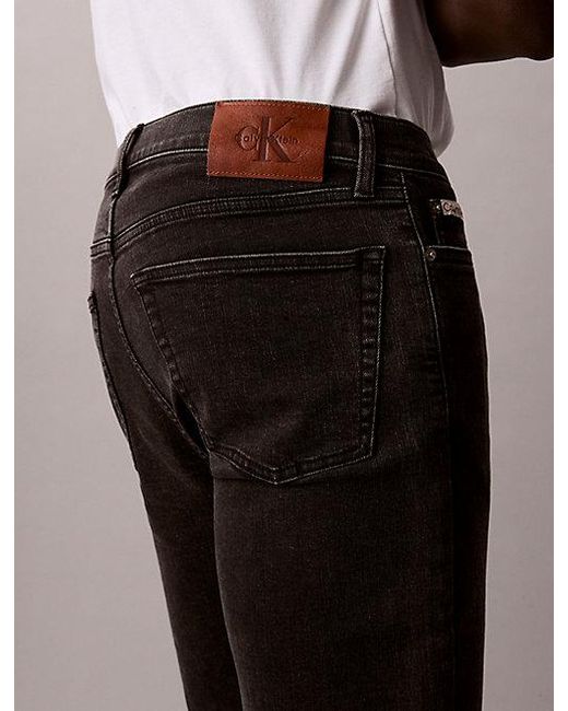 Calvin Klein Multicolor Jeans Slim Denim Shorts for men