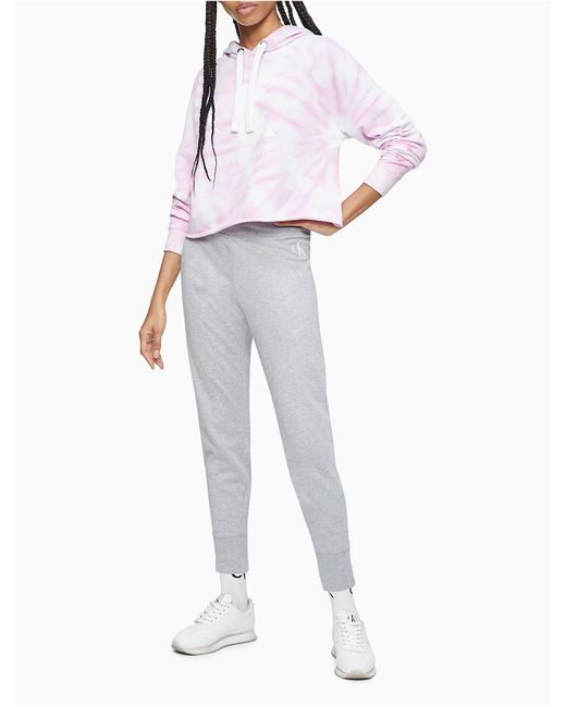 tie dye monogram sweatshirt