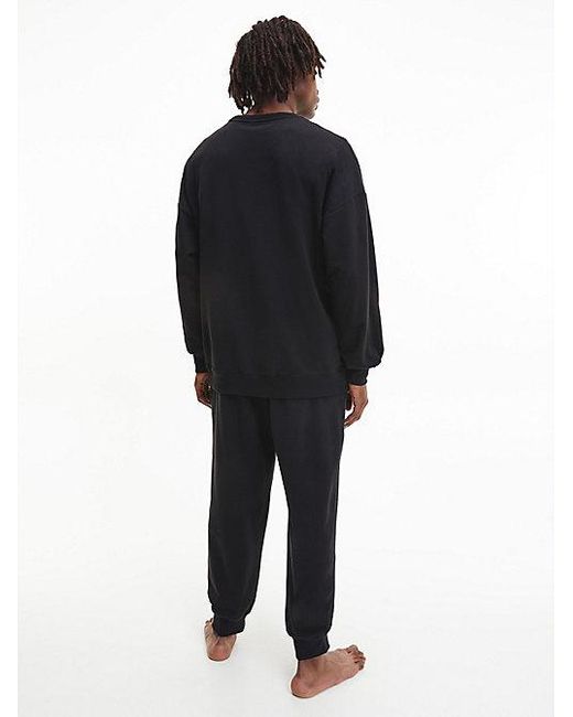Calvin Klein Blue Lounge Sweatshirt for men
