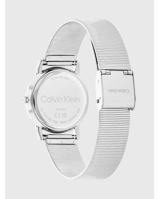 Calvin Klein White Watch - Ck Feel