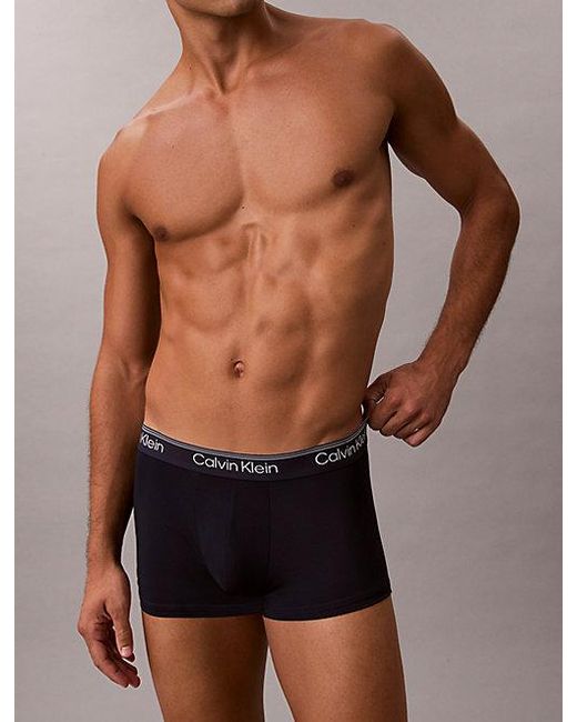 Calvin Klein 5-Pack Heupboxers in het Blue voor heren