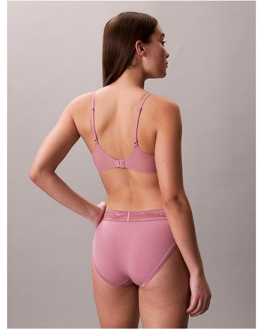 Calvin Klein Red Perfectly Fit Ultralight Lightly Lined Wirefree Bra