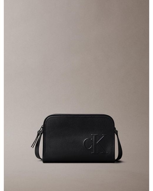 Borsa A Tracolla Per Fotocamera di Calvin Klein in Black da Uomo