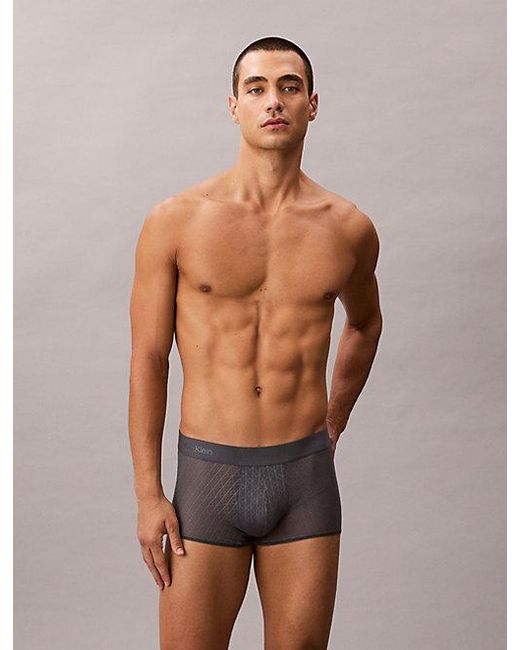 Calvin Klein Multicolor Trunks Microfibre Lace for men
