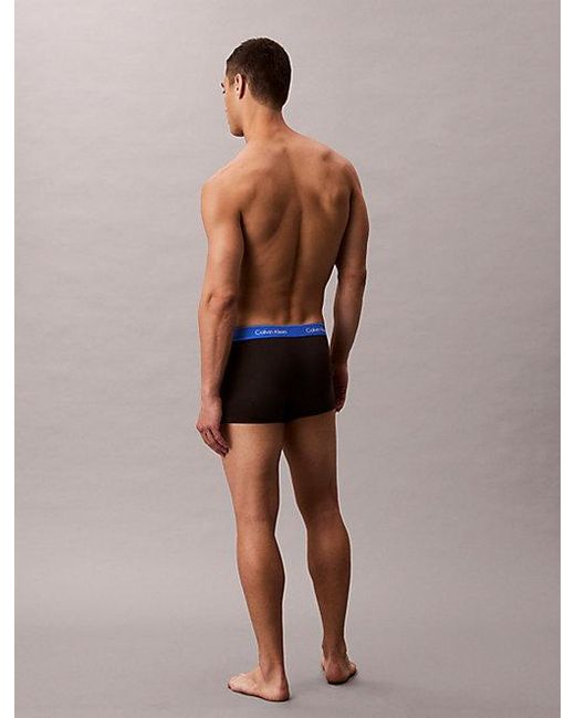 Calvin Klein Multicolor 5 Pack Low Rise Trunks for men