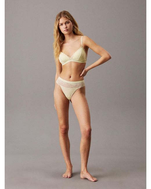 Calvin Klein Multicolor High Waisted Thong